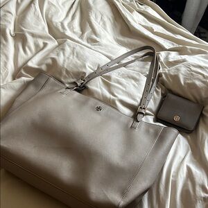Tory Burch Tote with Matching Wallet